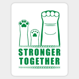 Stronger together Sticker